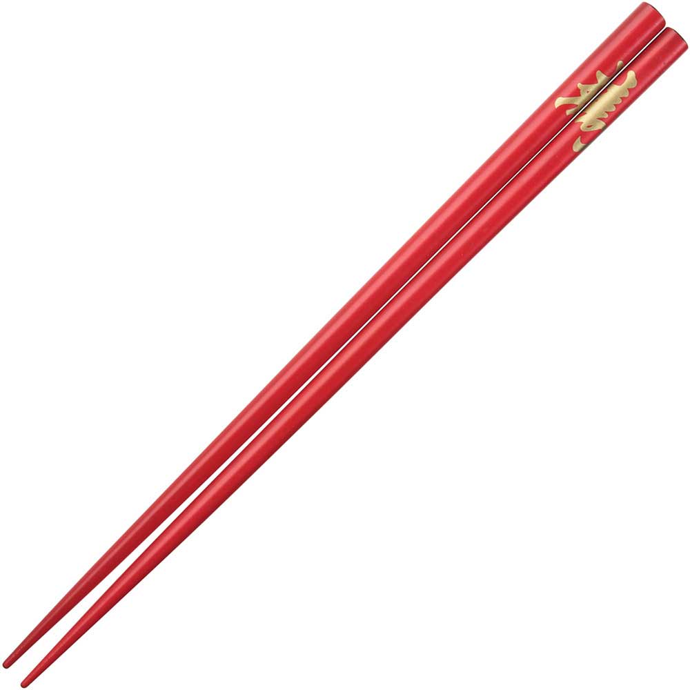 Kotobuki Longevity Kanji Red Chopsticks - #shop_name Wholesale ChopsticksKitchen