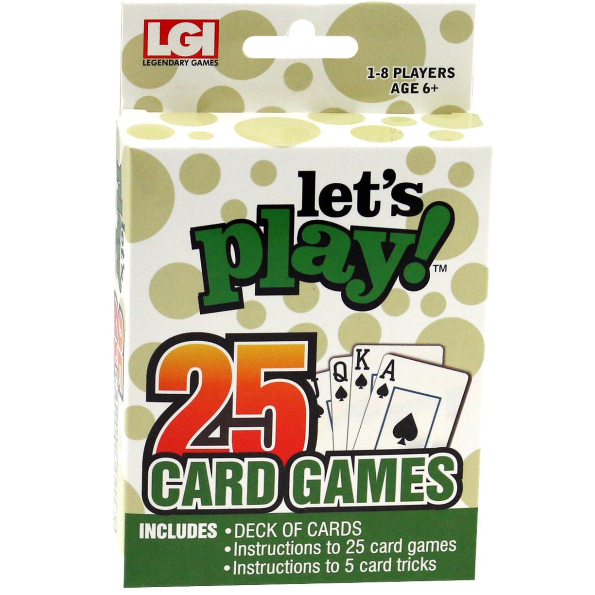 Let's Play 25 Games Cards - #shop_name ContinuumBoard Games