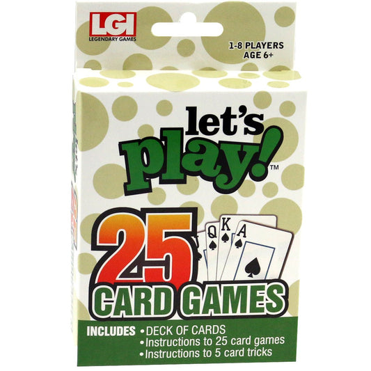 Let's Play 25 Games Cards - #shop_name ContinuumBoard Games