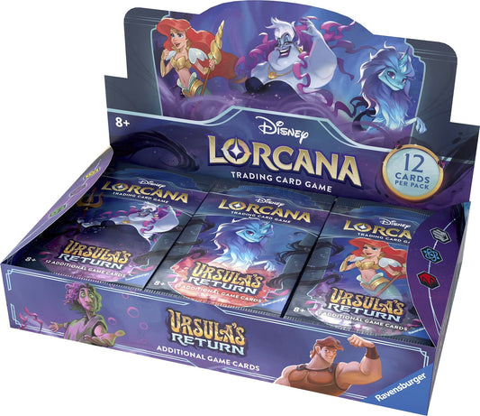 Lorcana Trading card game Ursula’s return Booster Pack - #shop_name Conworlds EmporiumTrading Card Games