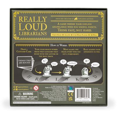 Really Loud Librarians Board Game