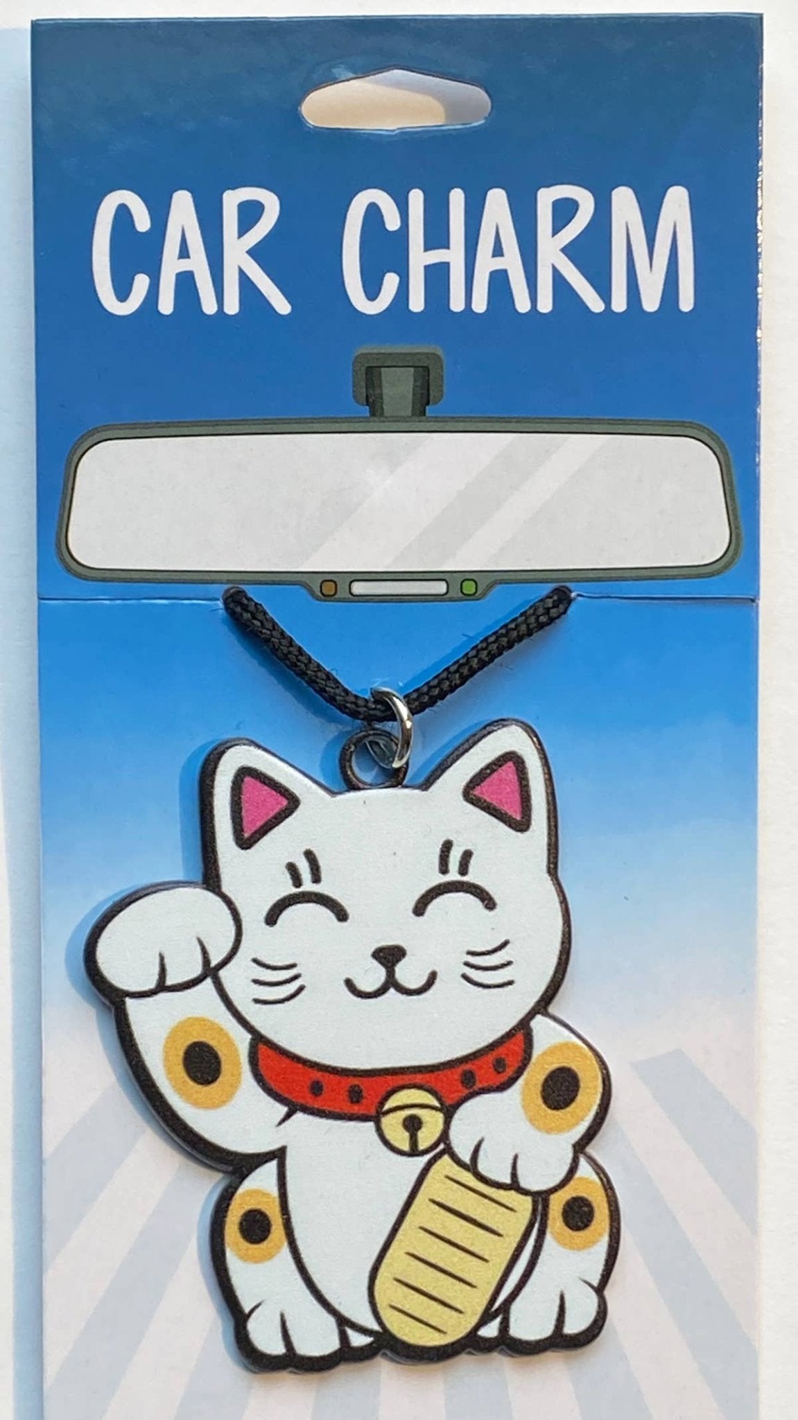 Lucky Cat Car Charm - #shop_name Kalan LpHome Decor