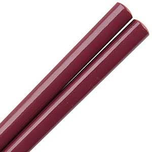 Maroon Glossy Painted Japanese Style Chopsticks - #shop_name Wholesale ChopsticksGifts