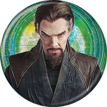 Marvel Comics© Dr Strange Mm Sinister Strange Buttons 1.25" Round - #shop_name Ata BoyButtons