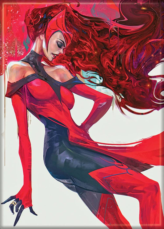 Marvel Scarlet Witch 1 Tao Magnet - #shop_name Ata BoyMagnets