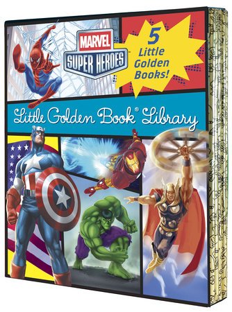 Marvel Super Heroes Little Golden Book Library - #shop_name Penguin Random HouseBooks