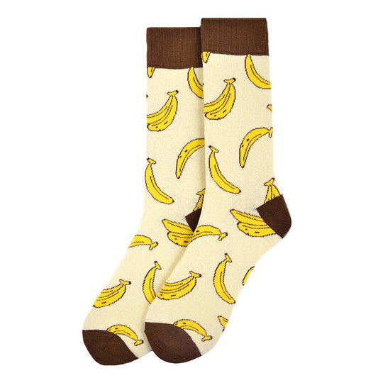 Men's Banana Novelty Socks - NVS19544 - YW - #shop_name Selini New YorkSocks