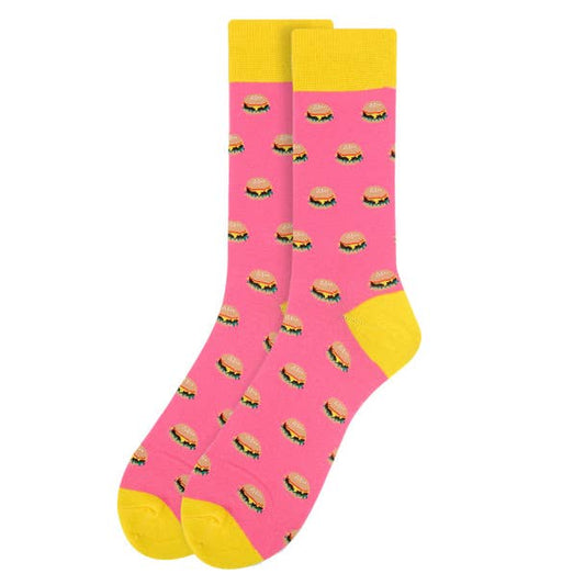 Men's Hamburger Novelty Socks - #shop_name Selini New YorkSocks