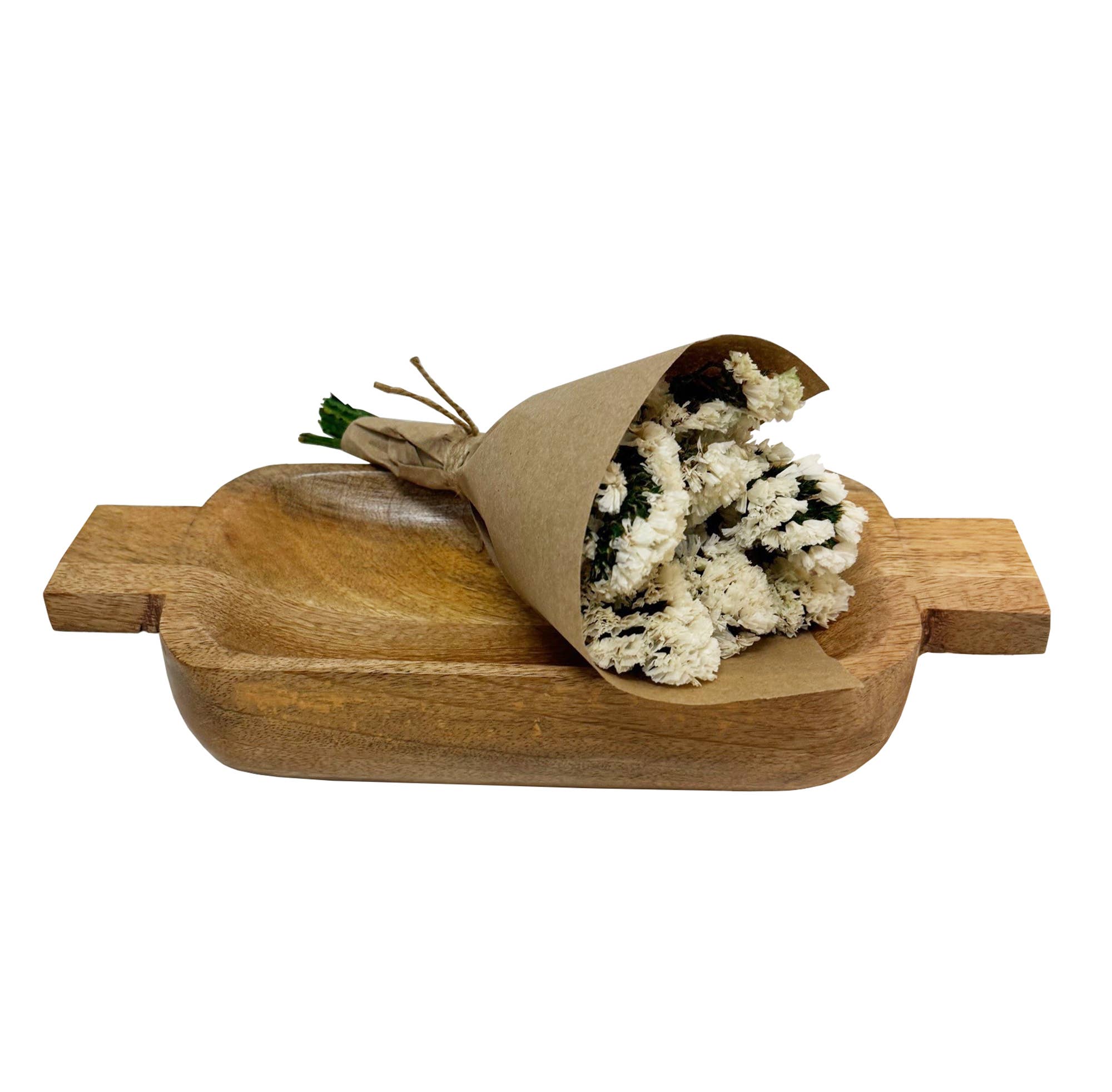 MINI Statice Flower Bundle: White - #shop_name AndalucaGifts
