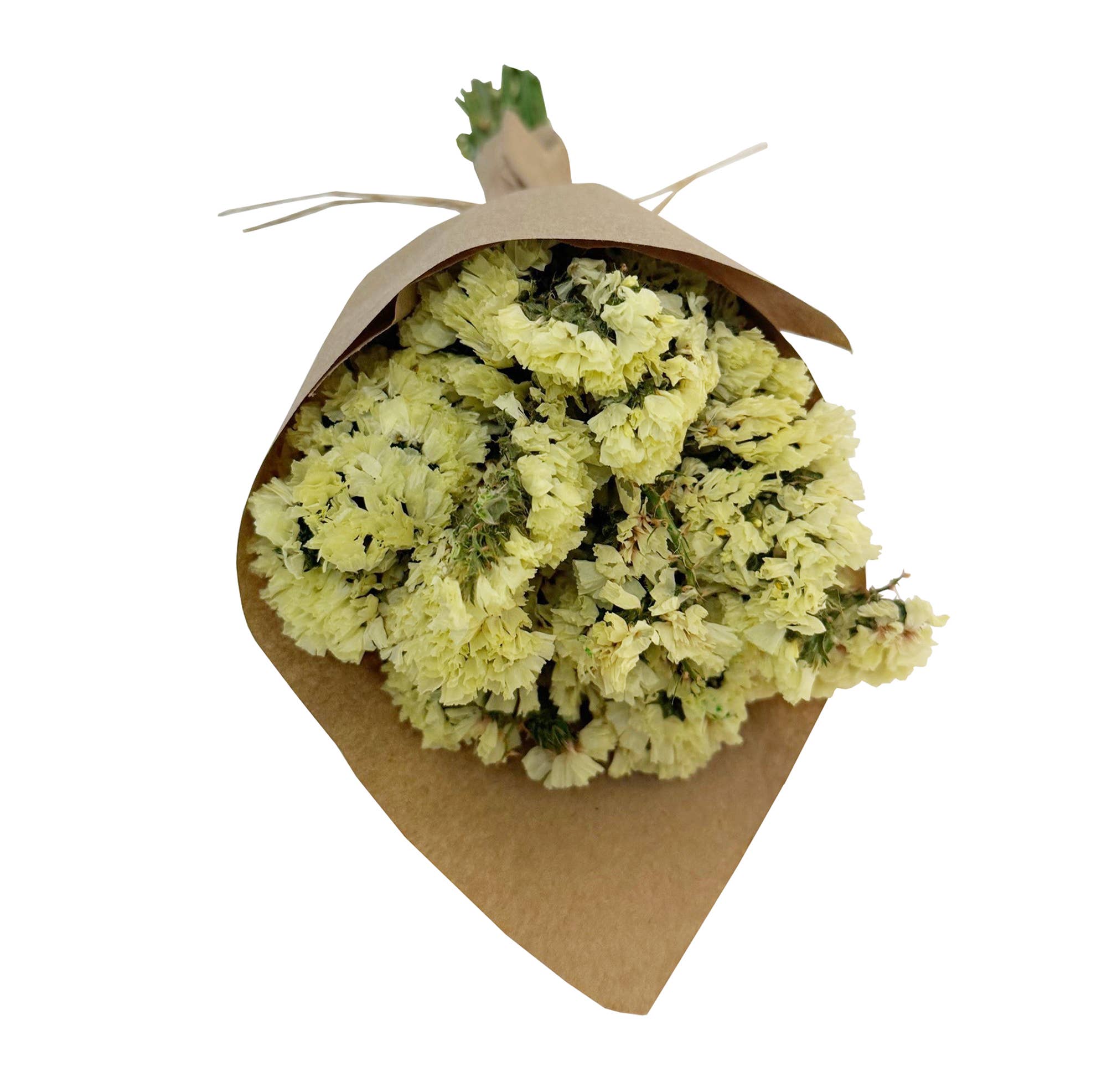 MINI Statice Flower Bundle: Yellow - #shop_name AndalucaGifts