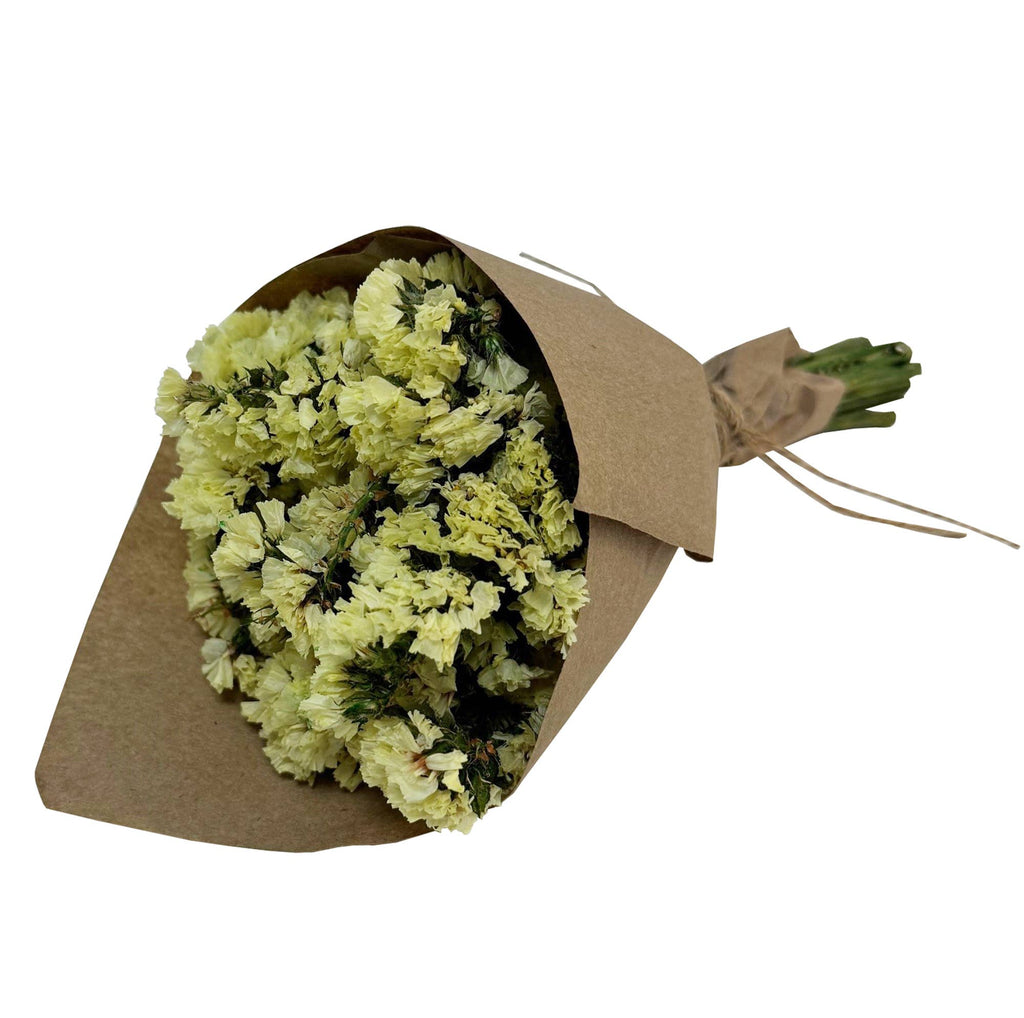 MINI Statice Flower Bundle: Yellow - #shop_name AndalucaGifts