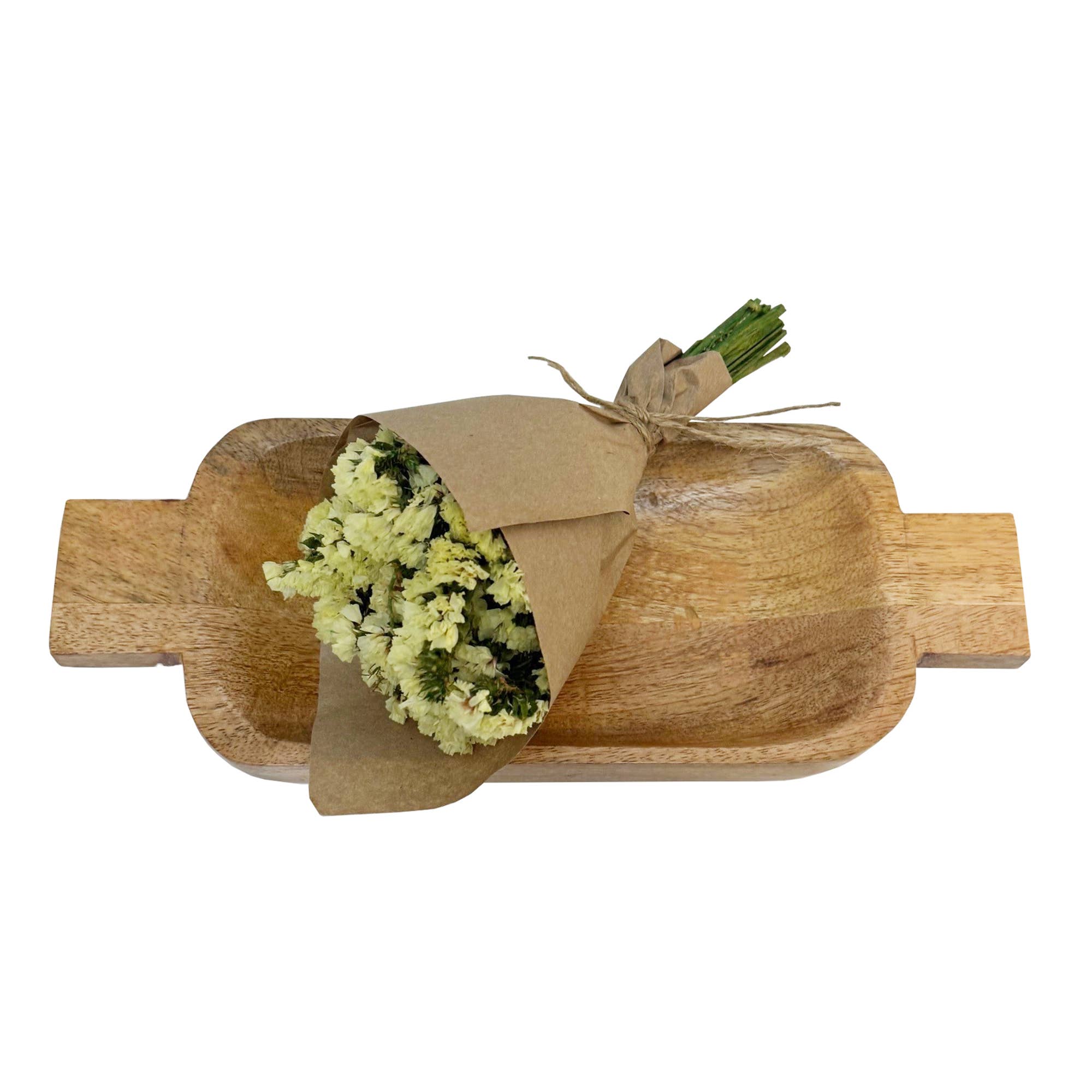 MINI Statice Flower Bundle: Yellow - #shop_name AndalucaGifts