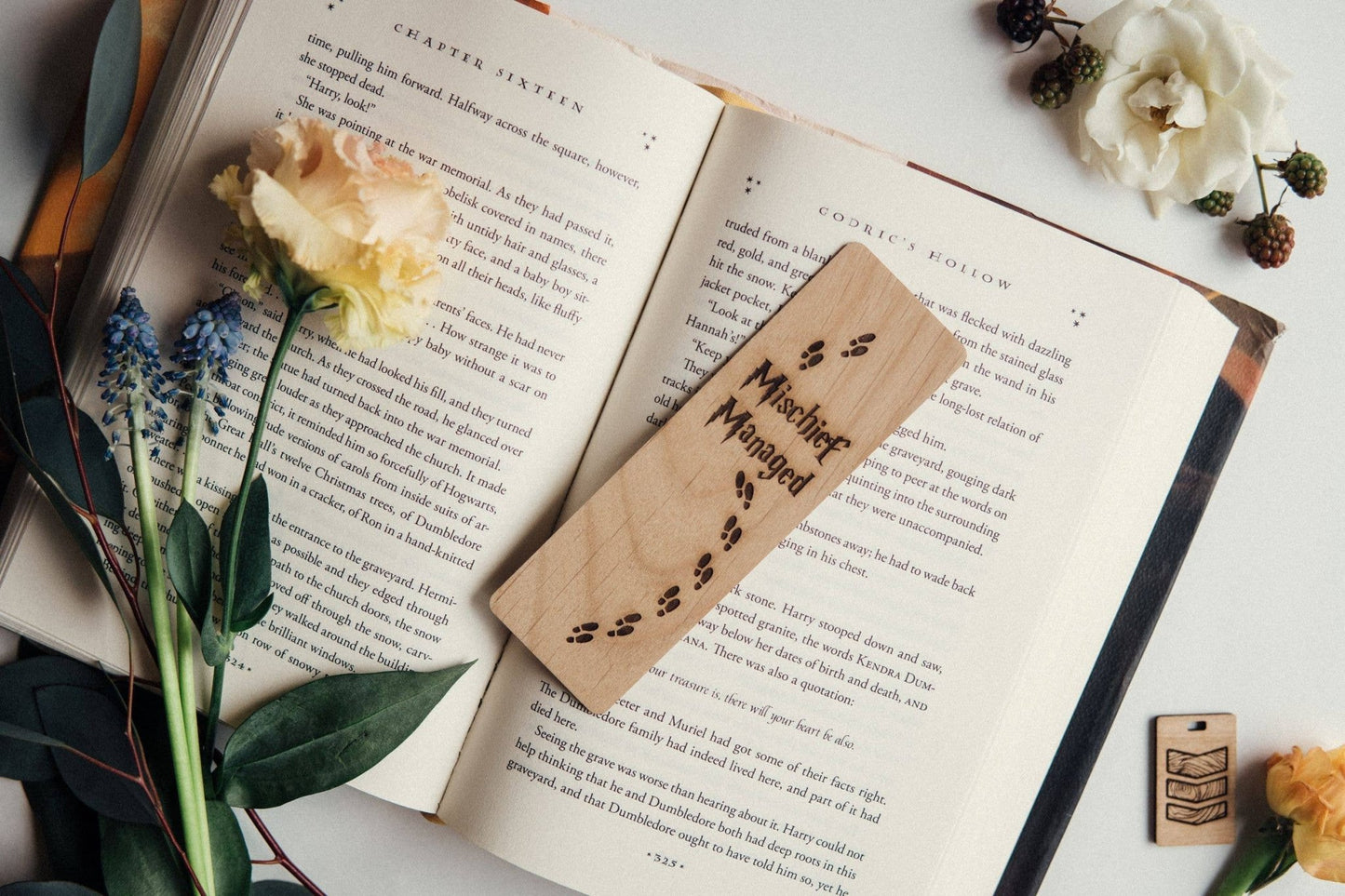 Mischief Managed - Harry Potter Inspired Bookmark - #shop_name NTSD Gaming and Bookish GoodsGifts