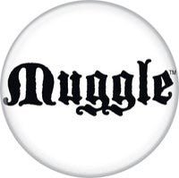 MUGGLE WHITE BUTTON - #shop_name Ata BoyButtons