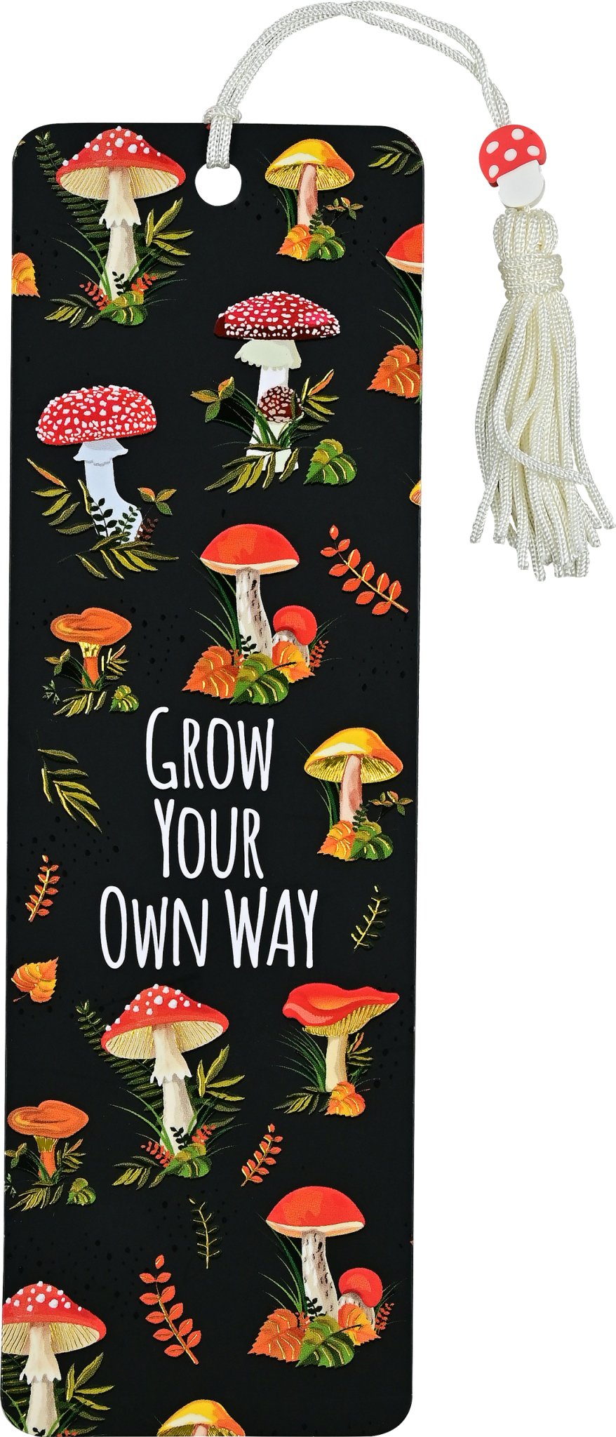 Mushrooms Beaded Bookmark - #shop_name Peter Pauper PressGifts