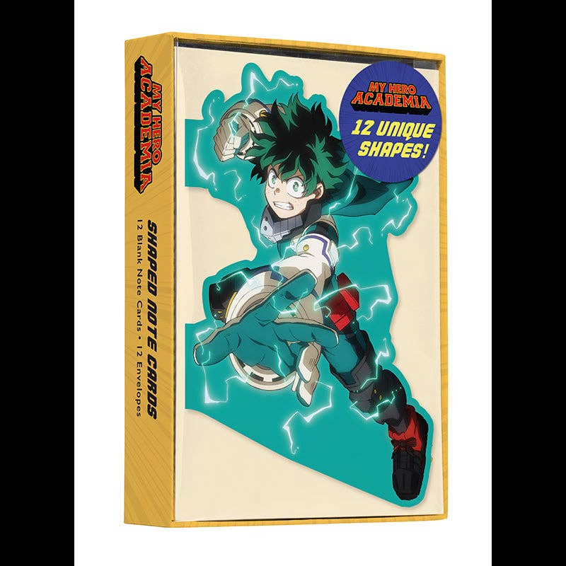 My Hero Academia: Class 1 - A Boxed Die - cut Note Cards - #shop_name Insight EditionsStationary