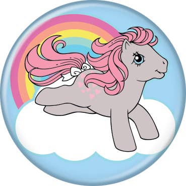 My Little Pony Retro Snuzzle Button - #shop_name Ata BoyButtons