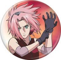 Naruto Sakura Button 1.25" - #shop_name Ata BoyButtons