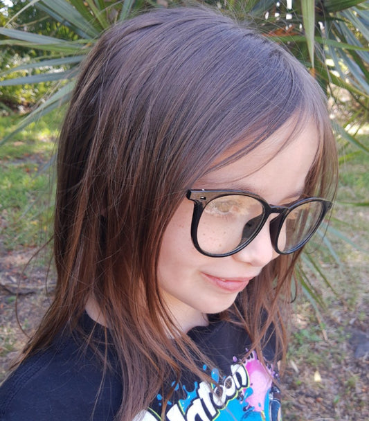 Nerd Glasses: Black Rimmed with Metal arms - #shop_name Got ShadesGlasses