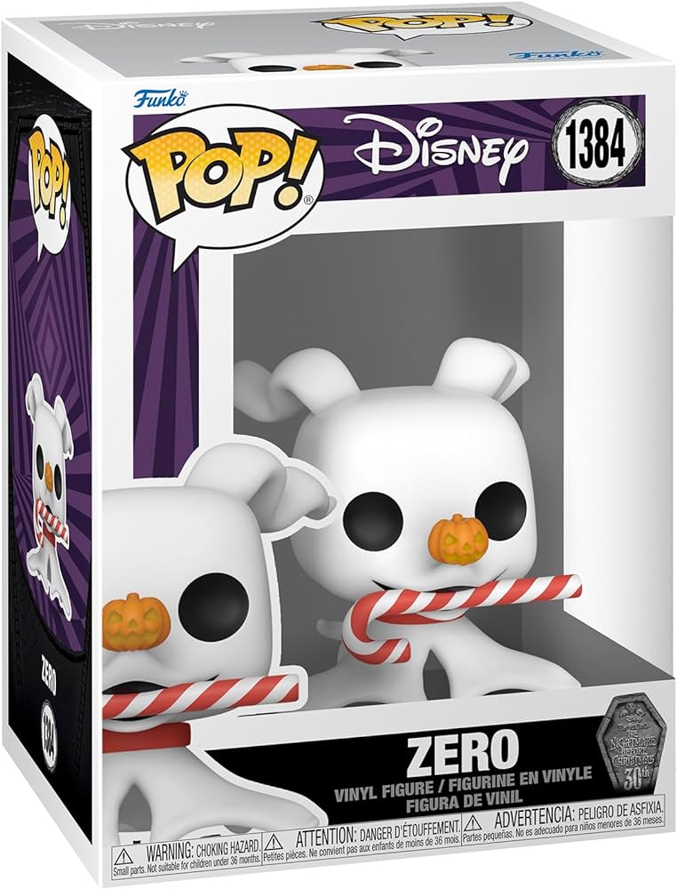 Nightmare before Christmas Zero Funko Pop! Vinyl Figure #1384 - #shop_name EE DistributionFunko Pop