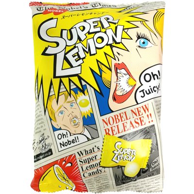 Nobel Super Lemon Candy 84g - #shop_name MDFood