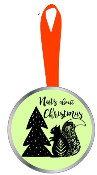 Nuts about Christmas Ornament - #shop_name Kalan LpOrnaments