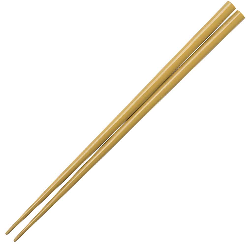 Old Gold Glossy Painted Japanese Style Chopsticks - #shop_name Wholesale ChopsticksGifts