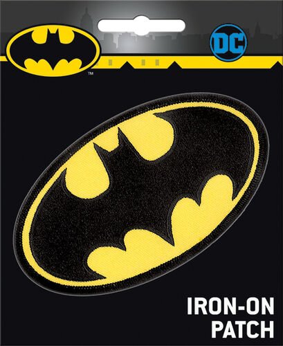 Patch: DC Batman Logo Iron On - #shop_name Ata BoyPatches