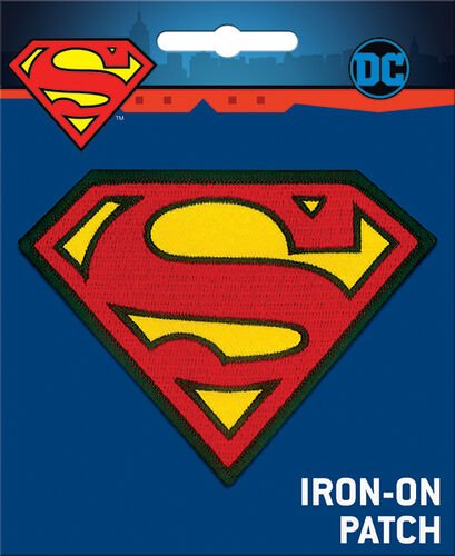 Patch: DC Superman S Shield Iron On - #shop_name Ata BoyPatches