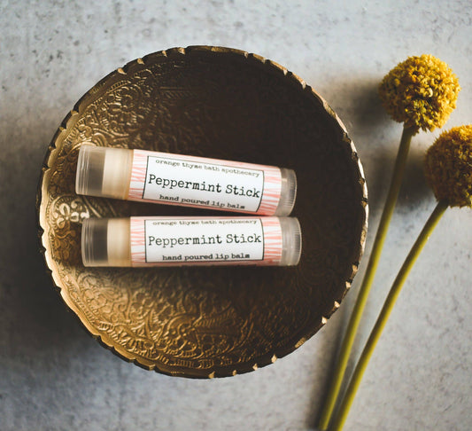 Peppermint Stick Lip Balm - #shop_name Orange Thyme Bath ApothecaryGifts