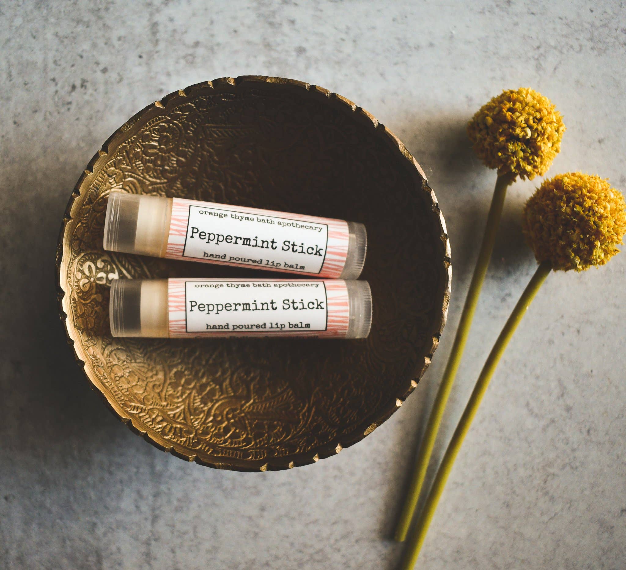 Peppermint Stick Lip Balm - #shop_name Orange Thyme Bath ApothecaryGifts