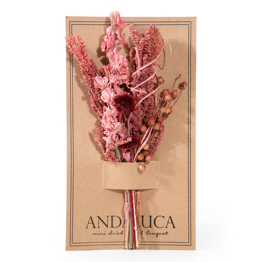 Pink Wildflower Mini Bouquet - #shop_name AndalucaGifts