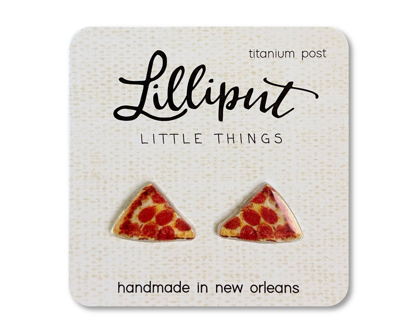 Pizza Earrings - #shop_name Lilliput Little ThingsGifts