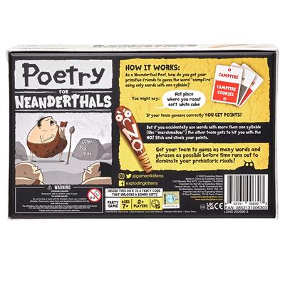 Poetry for Neanderthals - #shop_name AsmodeeBoard Games