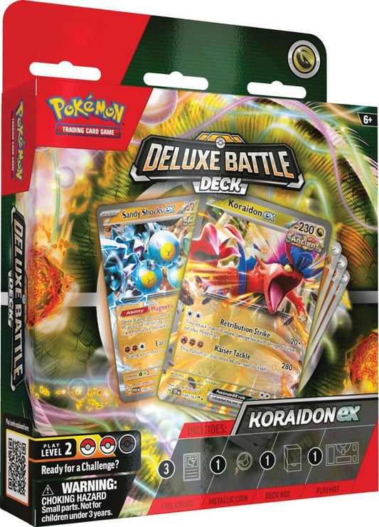 Pokemon TCG: Miraidon ex / Koraidon ex Deluxe Battle Deck