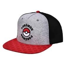Pokemon Twill Color Blocked Youth Flat Bill Snapback - #shop_name BioworldHats