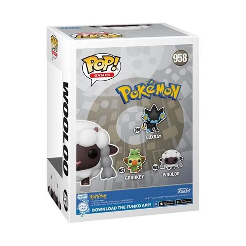 Pokemon Wooloo Funko Pop! Vinyl Figure #958 - #shop_name EE DistributionFunko Pop