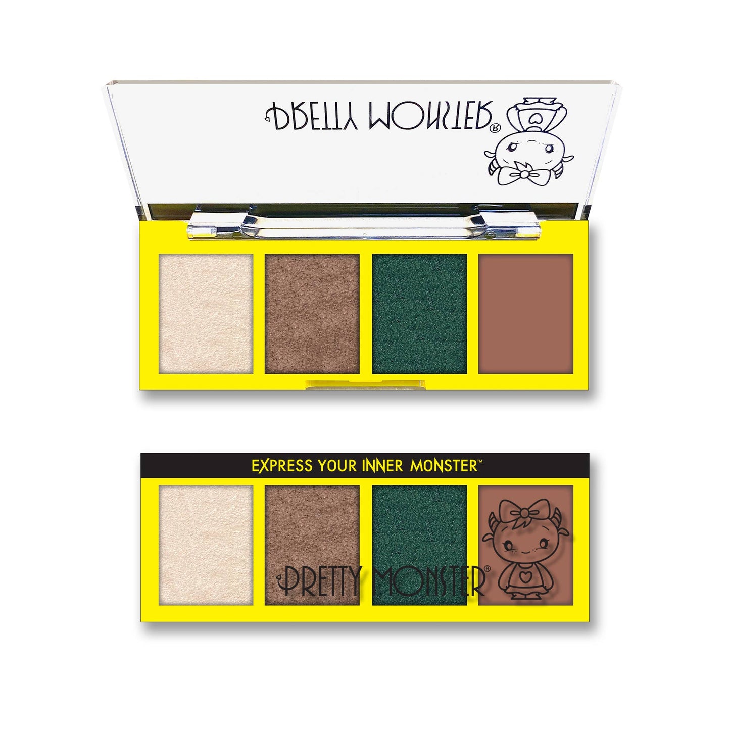 Pretty Monster Lil' Eyeshadow Palette - #shop_name Rude CosmeticsGifts