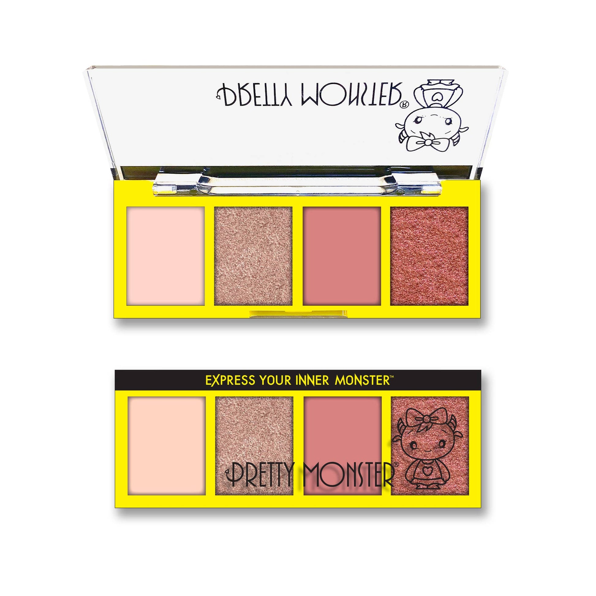 Pretty Monster Lil' Eyeshadow Palette - #shop_name Rude CosmeticsGifts