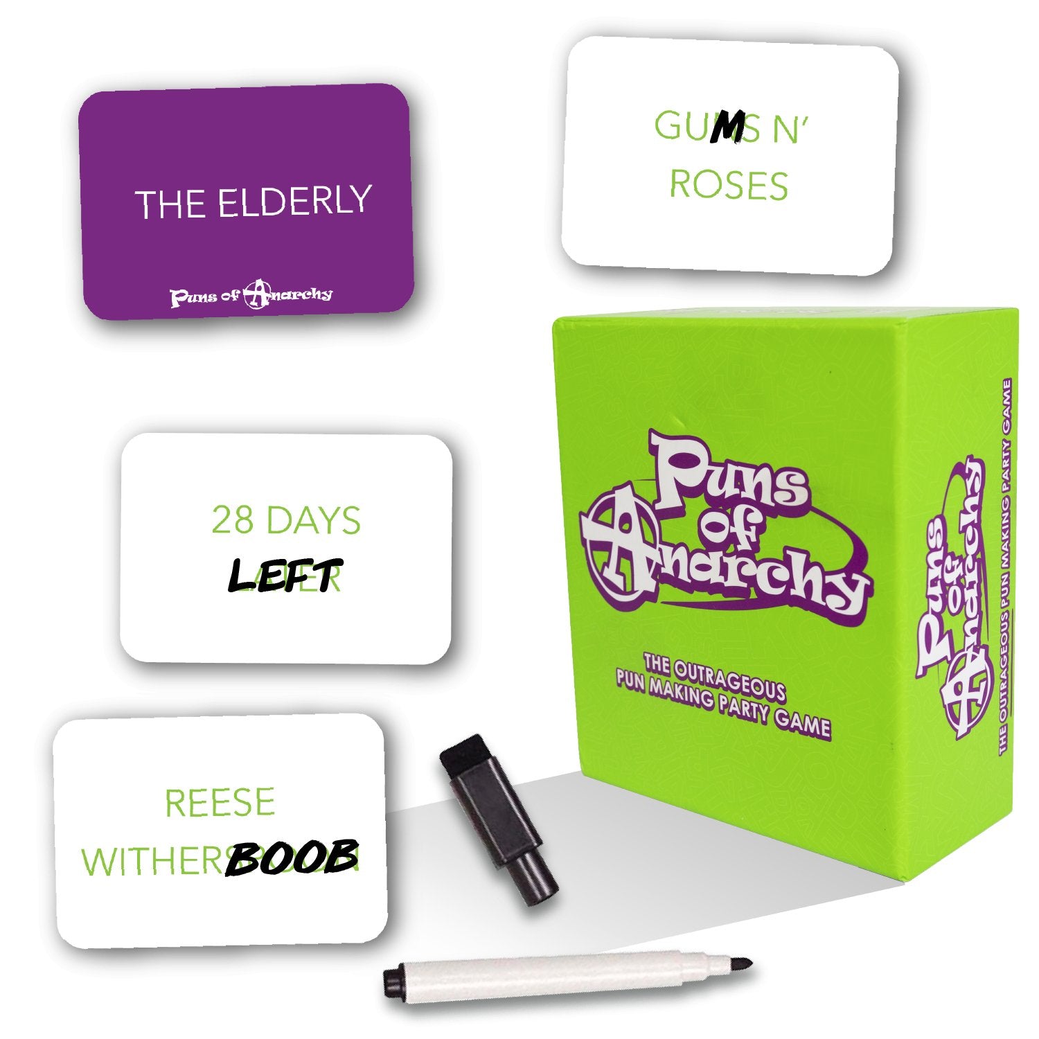 Puns of Anarchy: The Outrageous Pun - Making Game - #shop_name Very Special GamesGifts