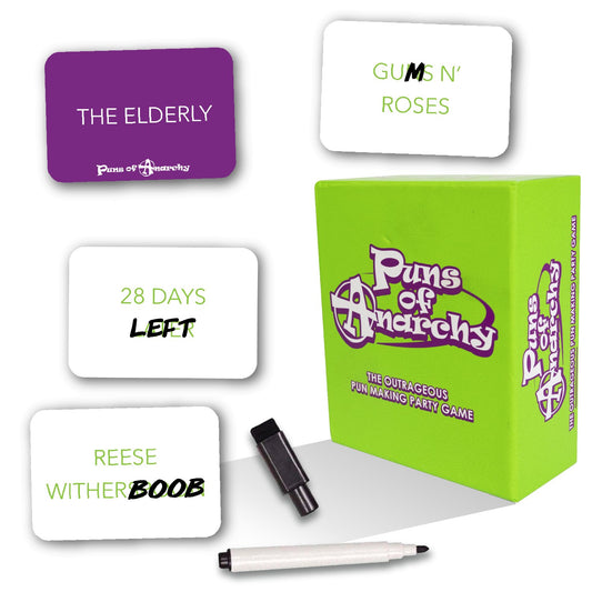 Puns of Anarchy: The Outrageous Pun - Making Game - #shop_name Very Special GamesGifts