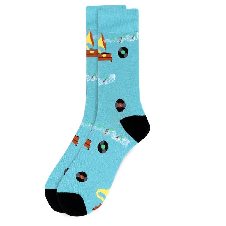 Record Player Socks for Men - #shop_name Selini New YorkSocks