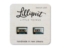 Retro Cassette Earrings - #shop_name Lilliput Little ThingsGifts