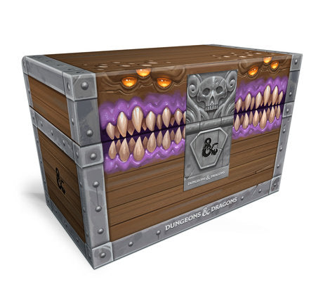 Mimic treasure chest notebook set