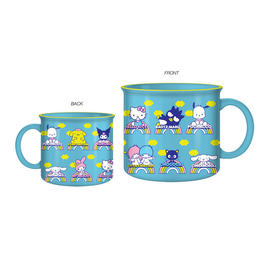 Sanrio Hello Kitty 20oz Ceramic Camper Mug - #shop_name Silver BuffaloGifts