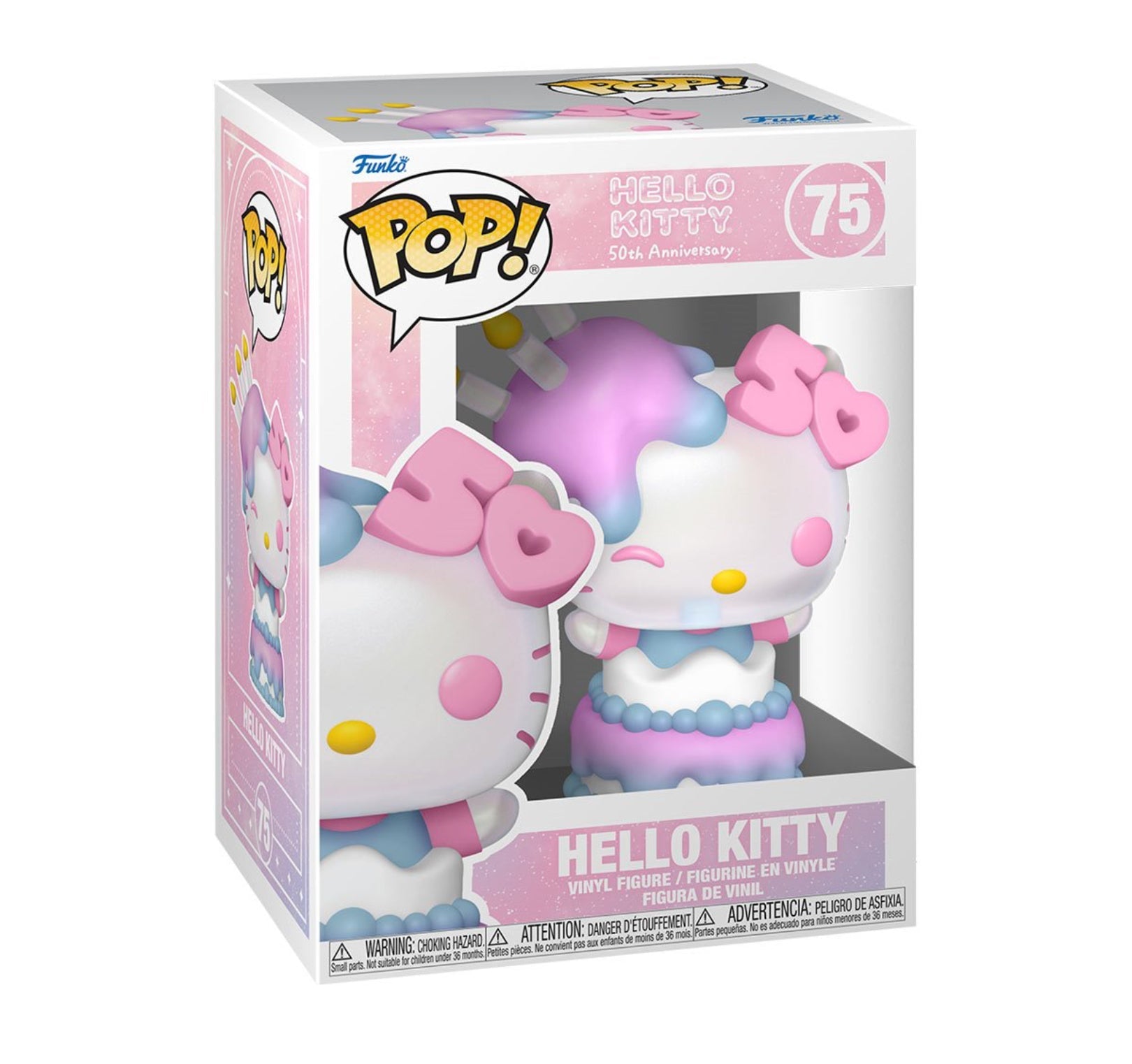 Sanrio Hello Kitty 50th Anniversary Hello Kitty in Cake Funko Pop! Vinyl Figure #75 - #shop_name EE DistributionFunko Pop