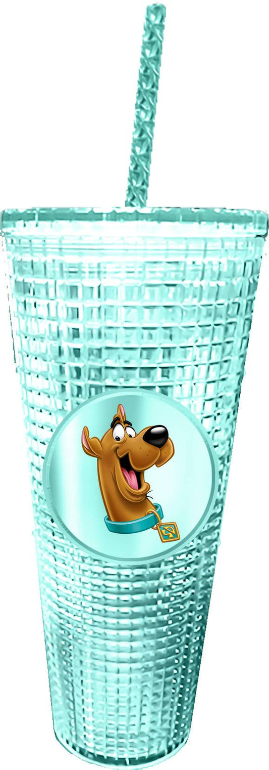 Scooby Doo Diamond Cup with Straw - #shop_name Spoontiques, IncGifts