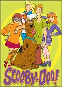 SCOOBY DOO GROUP MAGNET - #shop_name Ata BoyMagnets