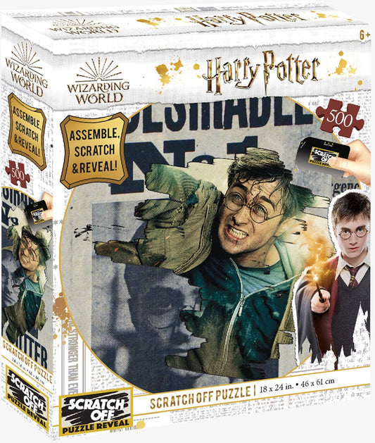 Scratch OFF Harry Potter Wanted 500PCS - #shop_name AsmodeePuzzles