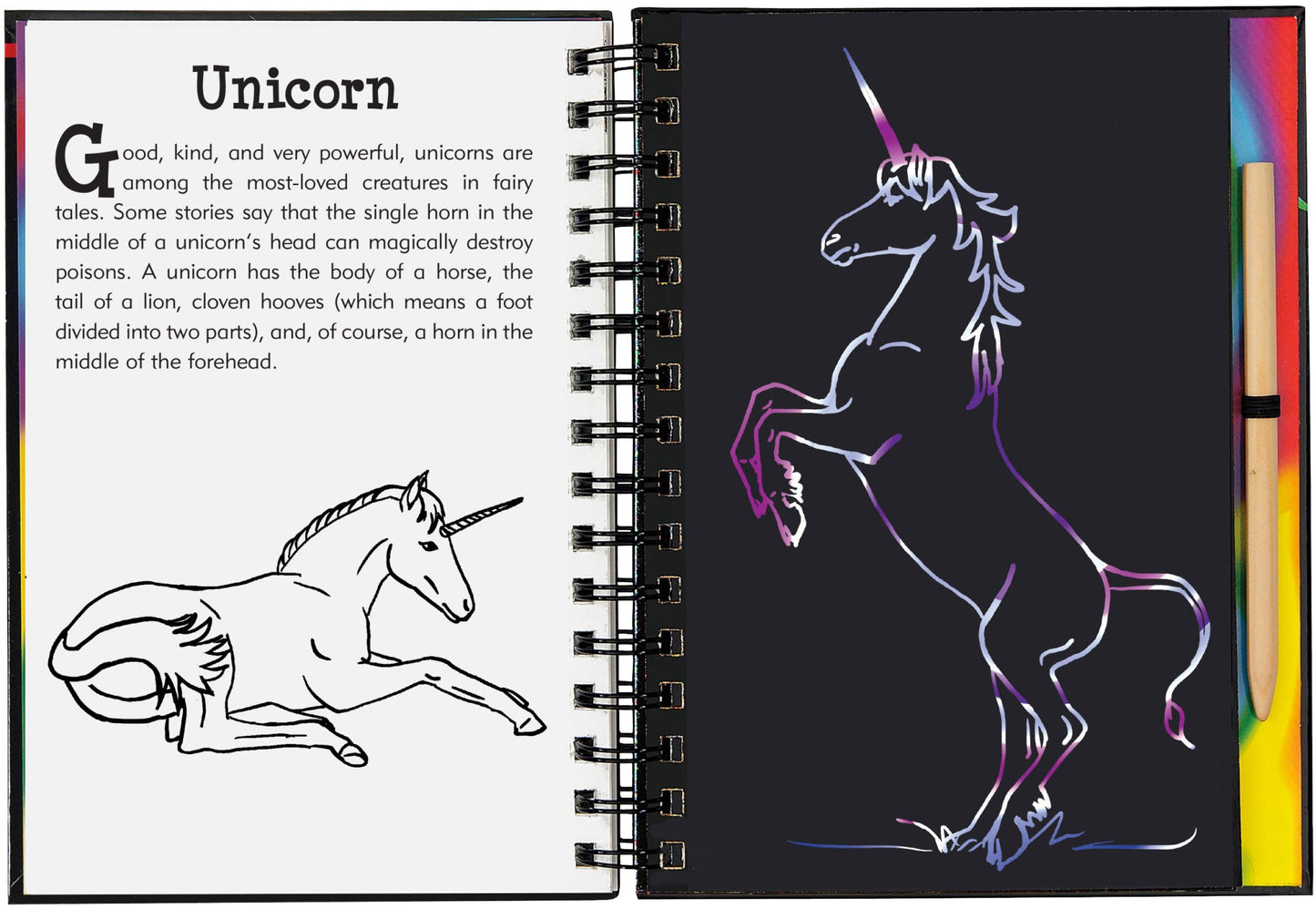 Scratch & Sketch Dragons & Mythical Creatures - #shop_name Peter Pauper PressStationary